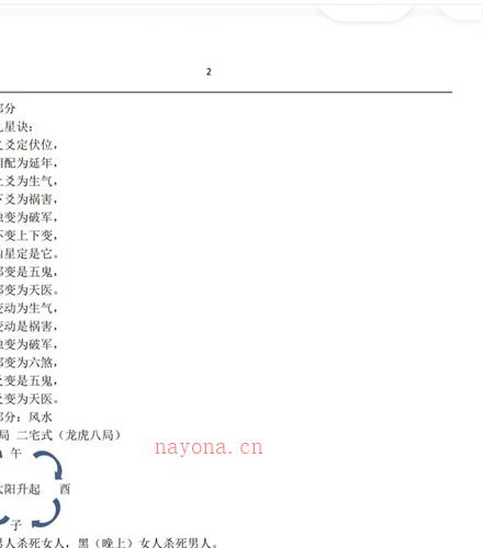 周易风水笔记(弟子班18万元课堂笔记)55页高清百度网盘资源(周易办公室布置风水解说)