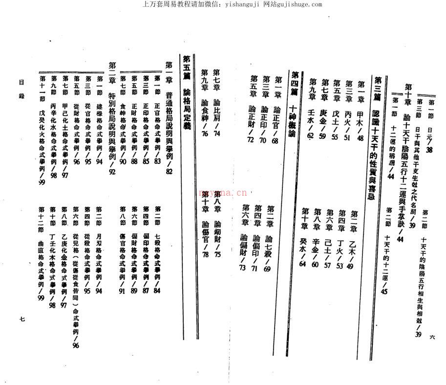 杨雨龙，四柱八字综合教学 _ 古籍藏书阁百度网盘资源