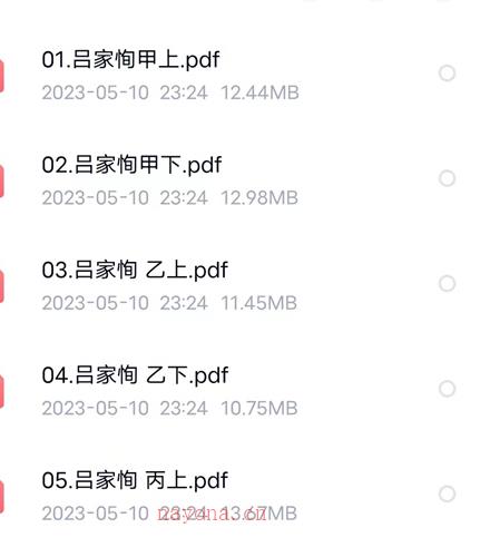 吕家恂八字集议全集23本PDF电子书百度网盘资源(吕家恂 八字集议)