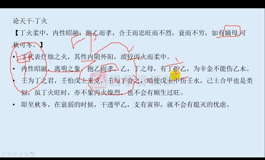 乙丁易学讲堂《八字干支信息学课程》33集视频约5小时百度网盘分享