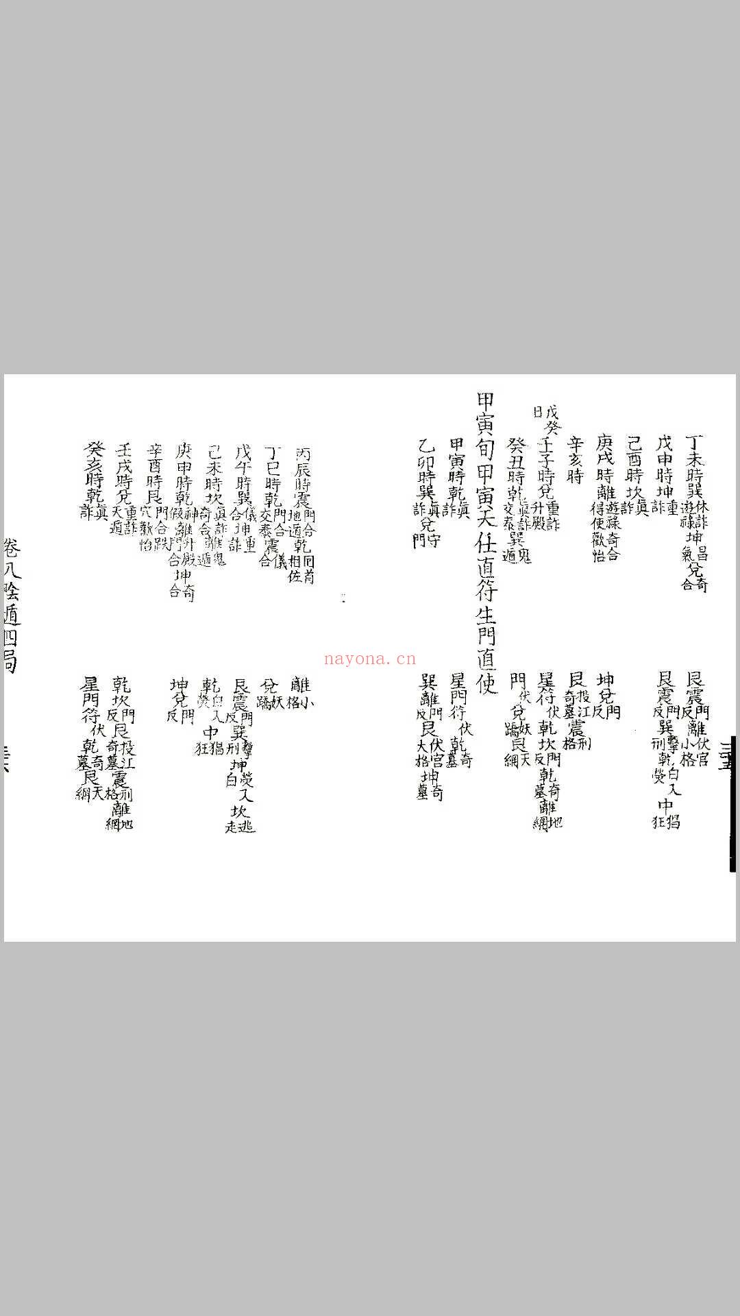 清未锡孟欘父子整理 奇门法窍 古版影印.pdf (清未锡孟欘父子整理 奇门法窍 古版影印.pdf 百度云)