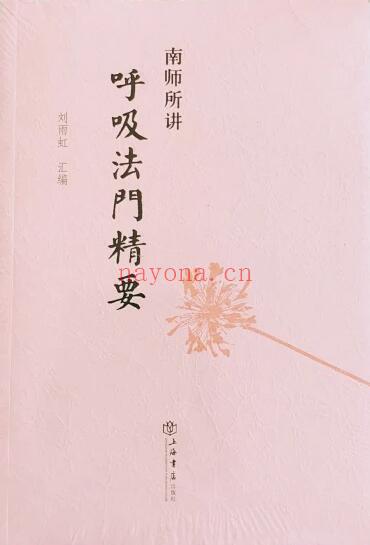 《南师所讲呼吸法门精要》