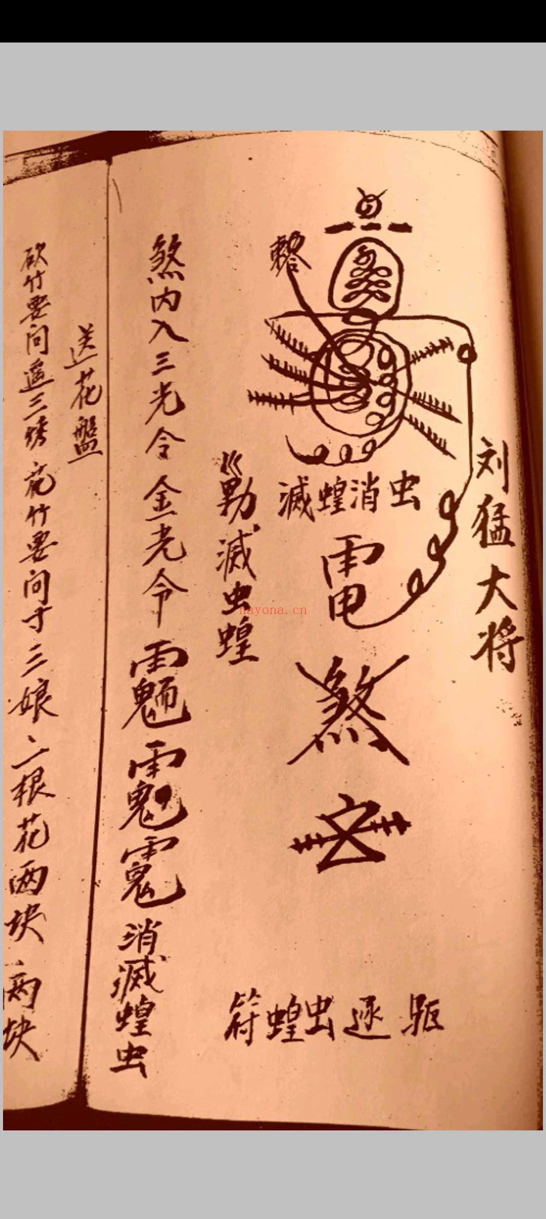 三洞梅山法本 (梅山水师法本)