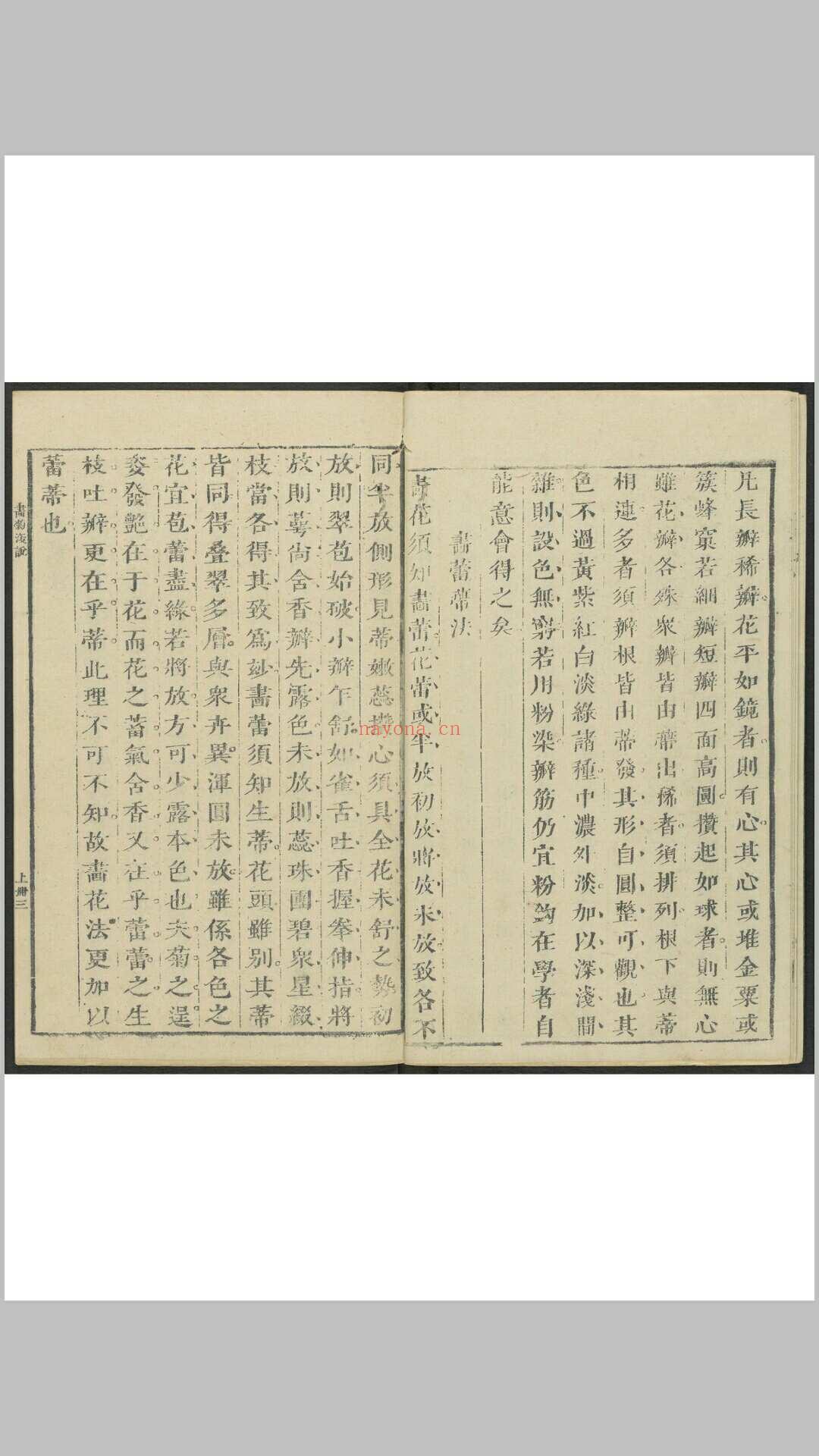 芥子园画传 初至四集, 附图章会纂一卷 王槩等辑摹  李渔辑 金陵芥子园焕记重刊套印本, 清嘉庆22年