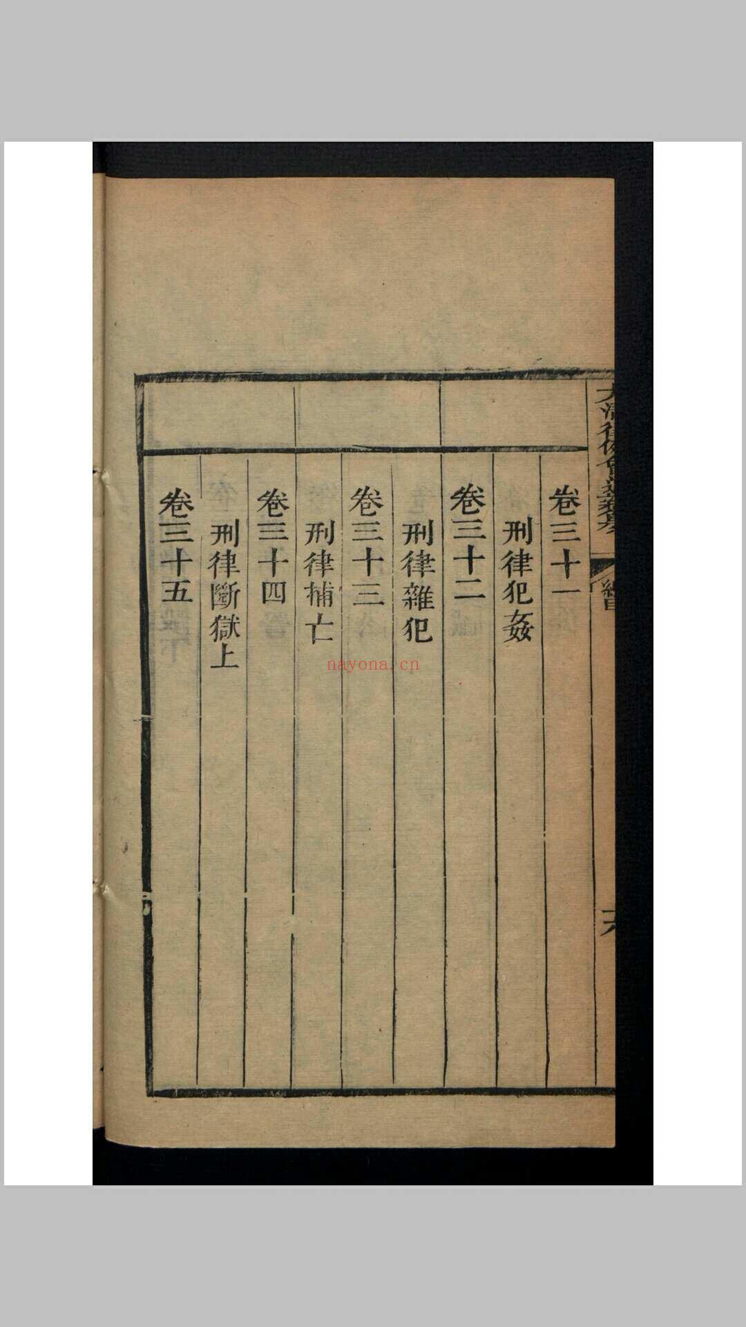 大清律例会通新纂 40卷 , 1829 (大清律例会通新纂25)