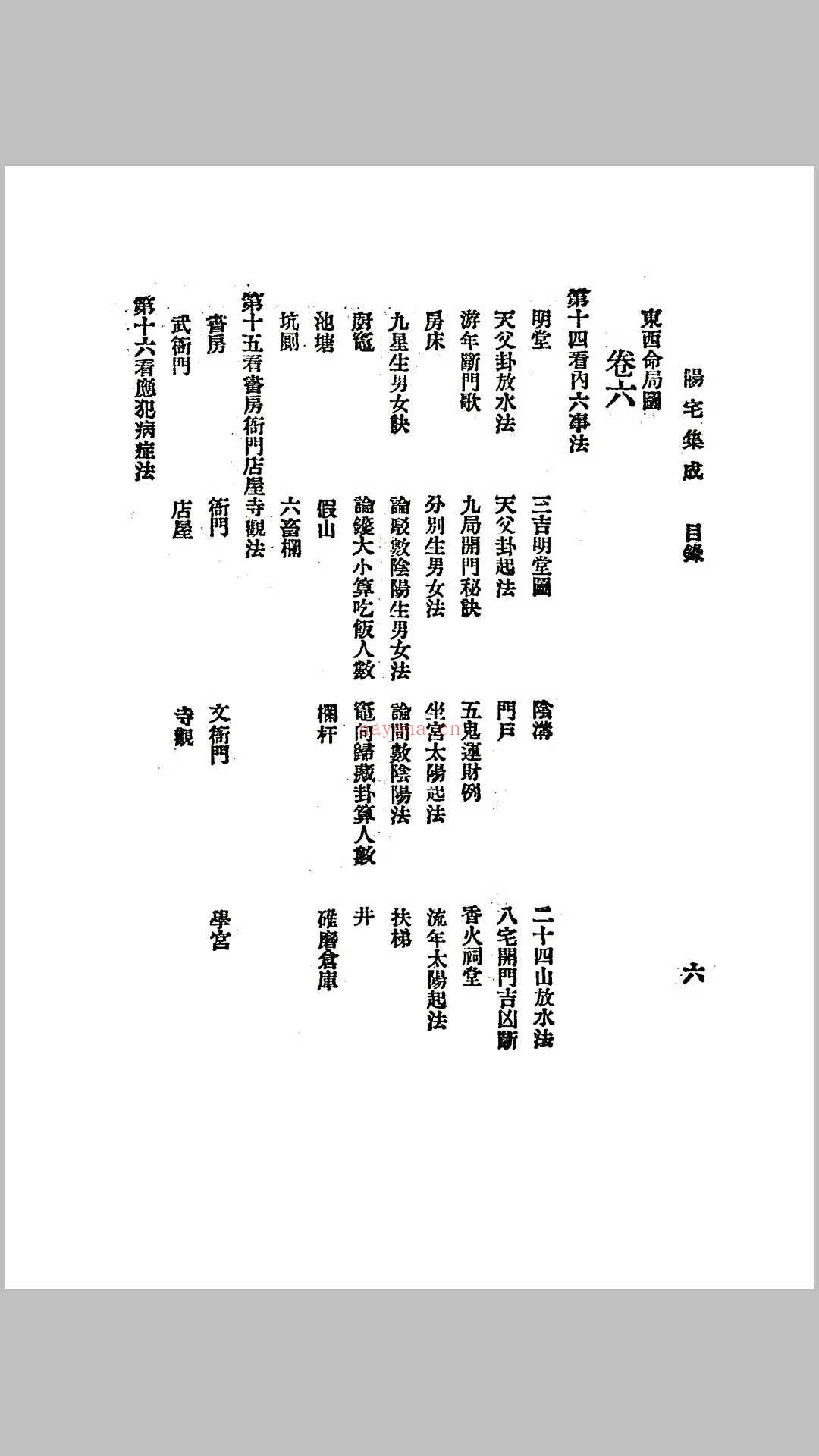 阴阳二宅全书(阴阳宅集要) (阴阳二宅全书 解析)