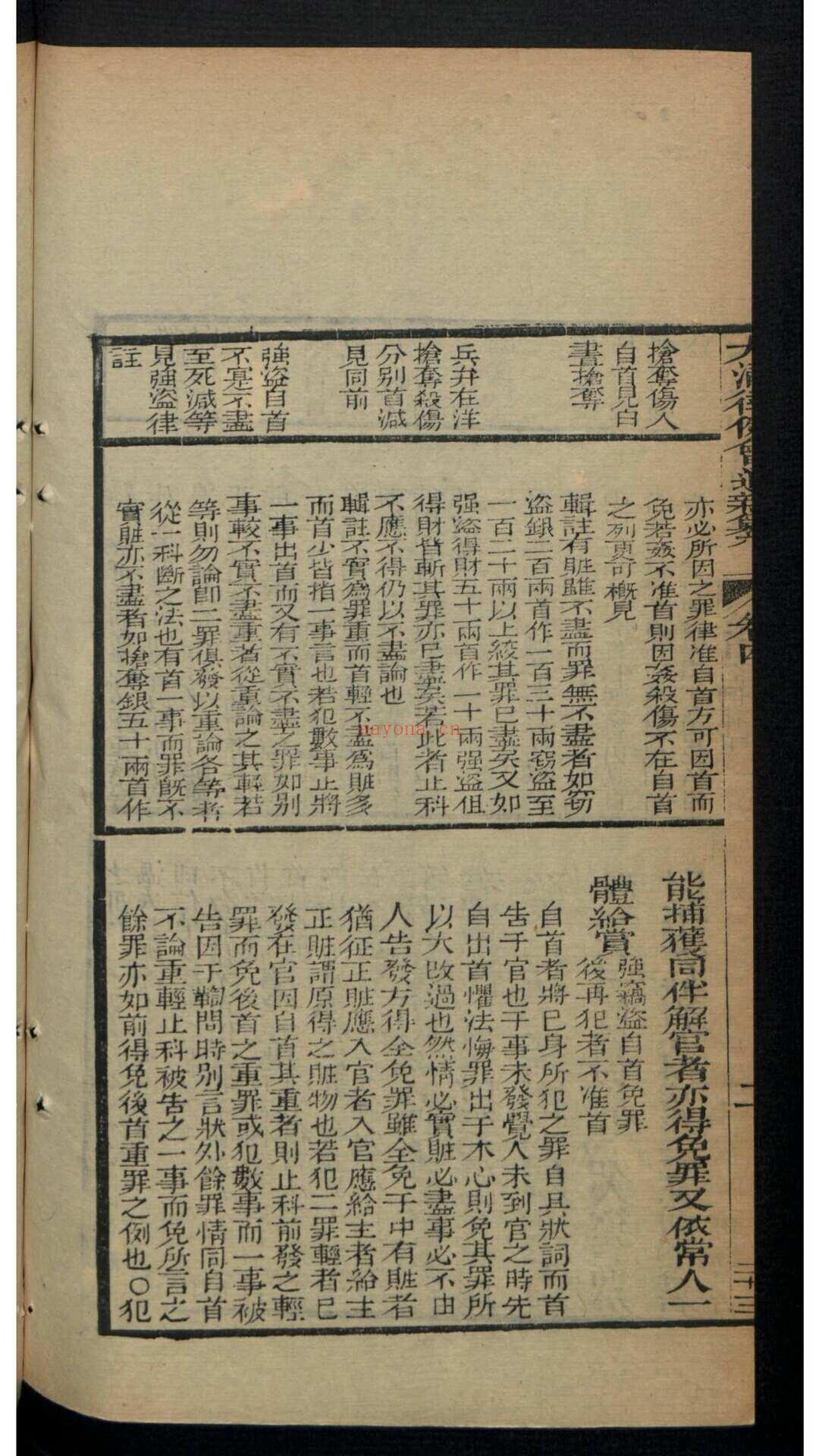 大清律例会通新纂 40卷 , 1829 (大清律例会通新纂25)