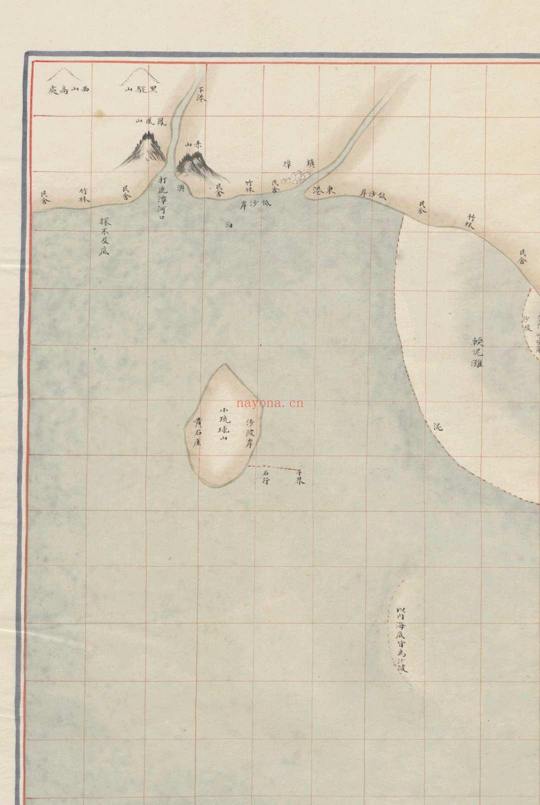 中国海岛图说 , 1800