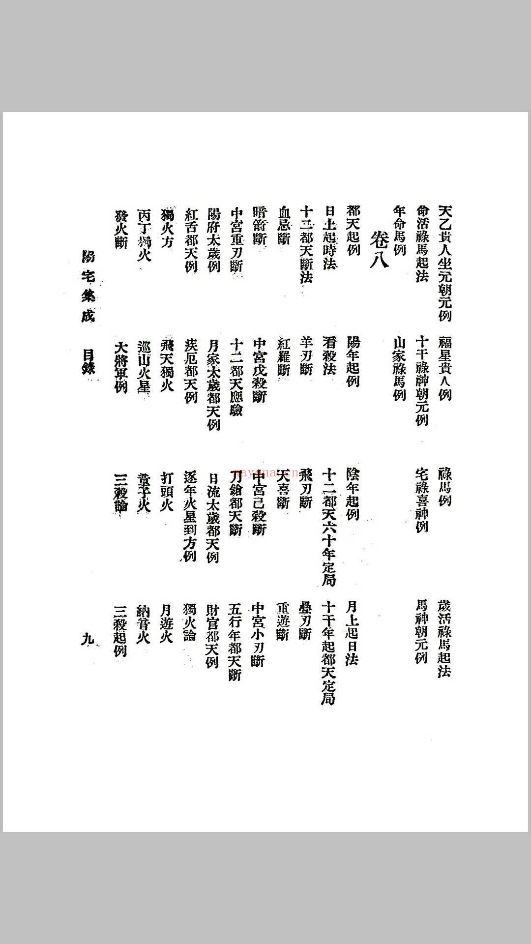 阴阳二宅全书(阴阳宅集要) (阴阳二宅全书 解析)