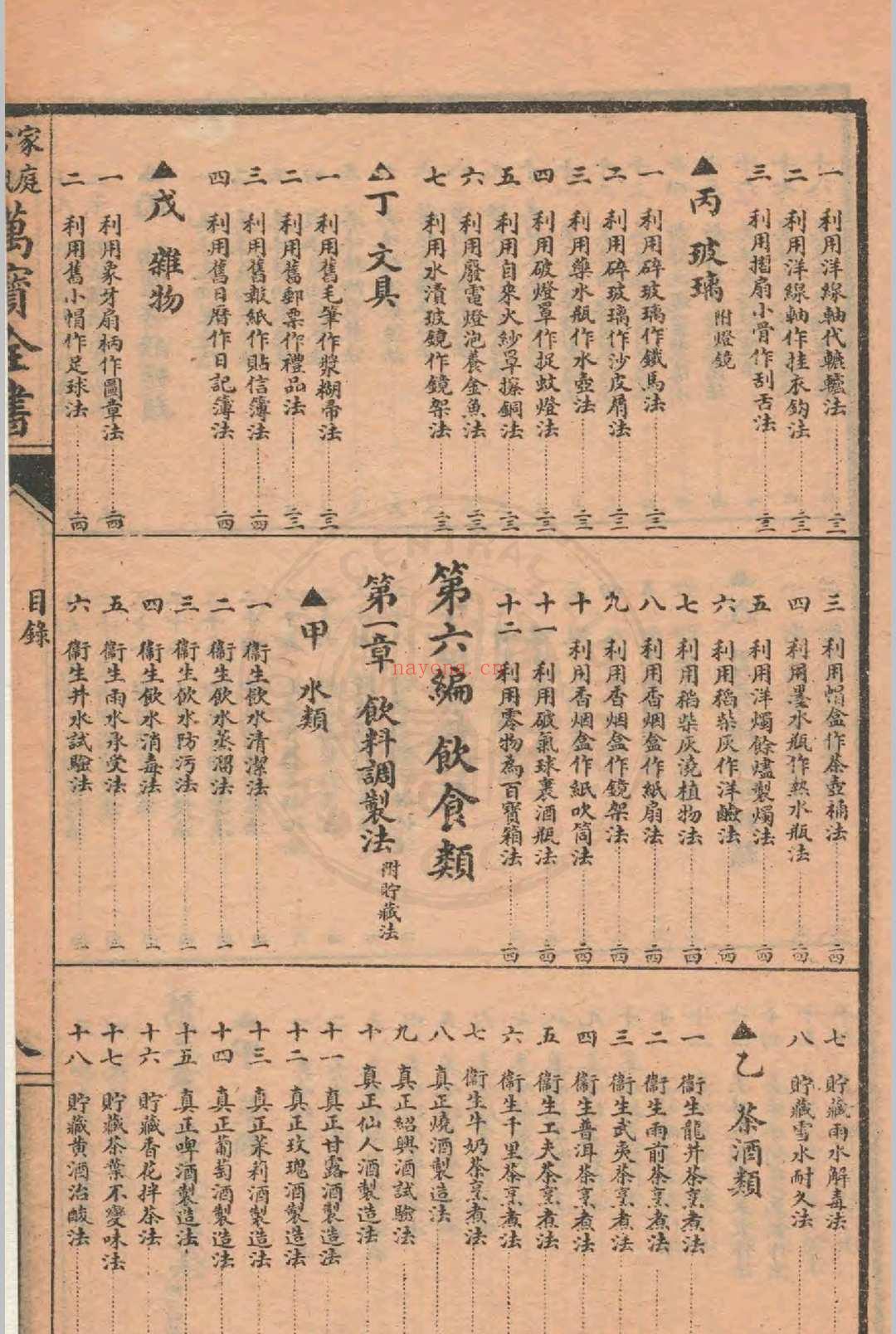 家庭常识万宝全书 着者不详 1922 上海世界书局