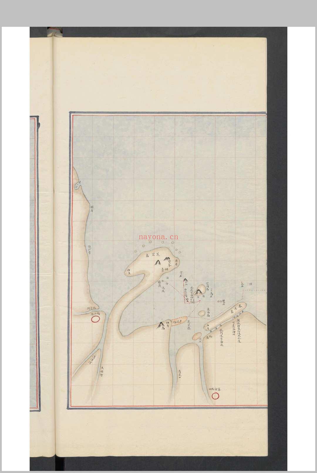 中国海岛图说 , 1800