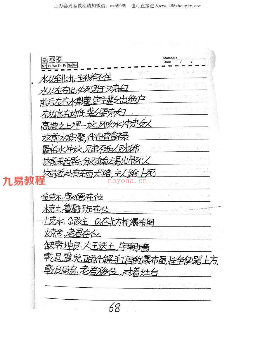 民间杨公三合风水笔记送阳宅风水秘传笔记pdf 121页 百度云下载！(杨公三元地理风水)