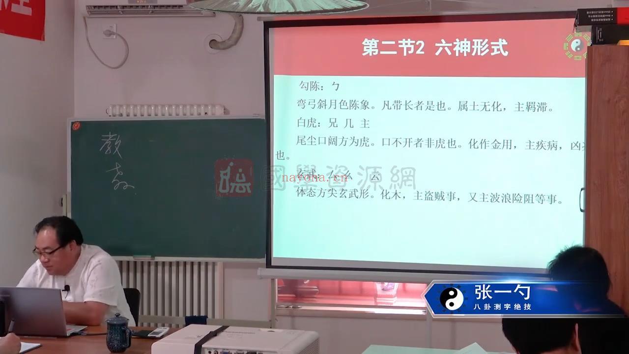 张一勺 八卦测字秘笈讲座视频12集视频约15小时百度网盘分享