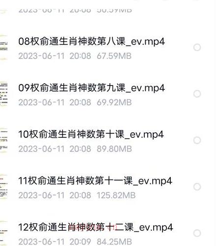 权俞通生肖神数研修班视频16课百度网盘资源(权俞通生肖神数研修班课程)