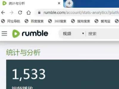 （4113期）外面收费3888的rumble撸美金项目，号称单窗口一天5美金+【脚本+教程】