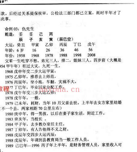 曲炜 流年运程命例集 上下集pdf 百度云下载！