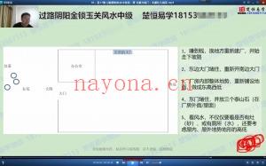 楚恒许光明《过路阴阳中级》视频完整10集课程(楚恒易学许光明)