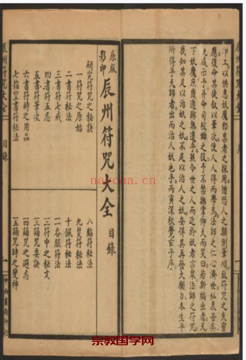 A1027辰州符咒大全古本  237页   电子版(辰州符图片)