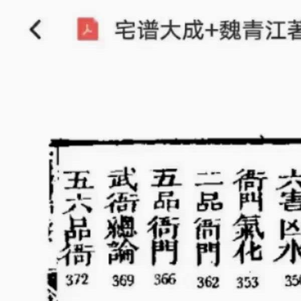 魏青江《阳宅宅谱大成》1002页 百度网盘下载(魏青江宅谱大成注解)