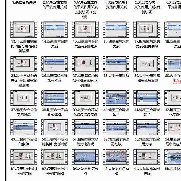 北源八字进阶深入学习四（大运流年墓库合会） 百度网盘下载