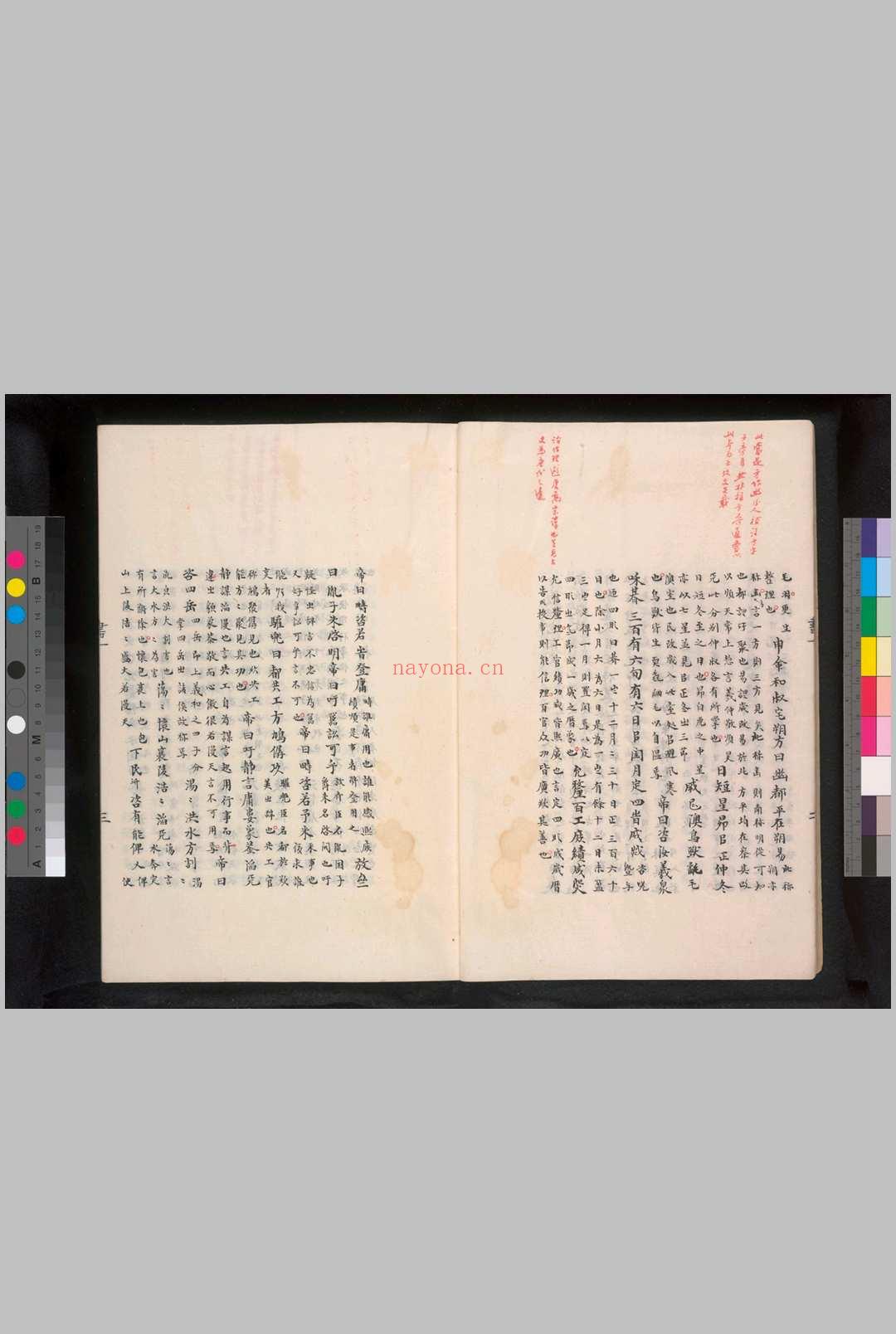 古文尚书 (汉)孔安国传, 旧题 影钞日本藏古写本