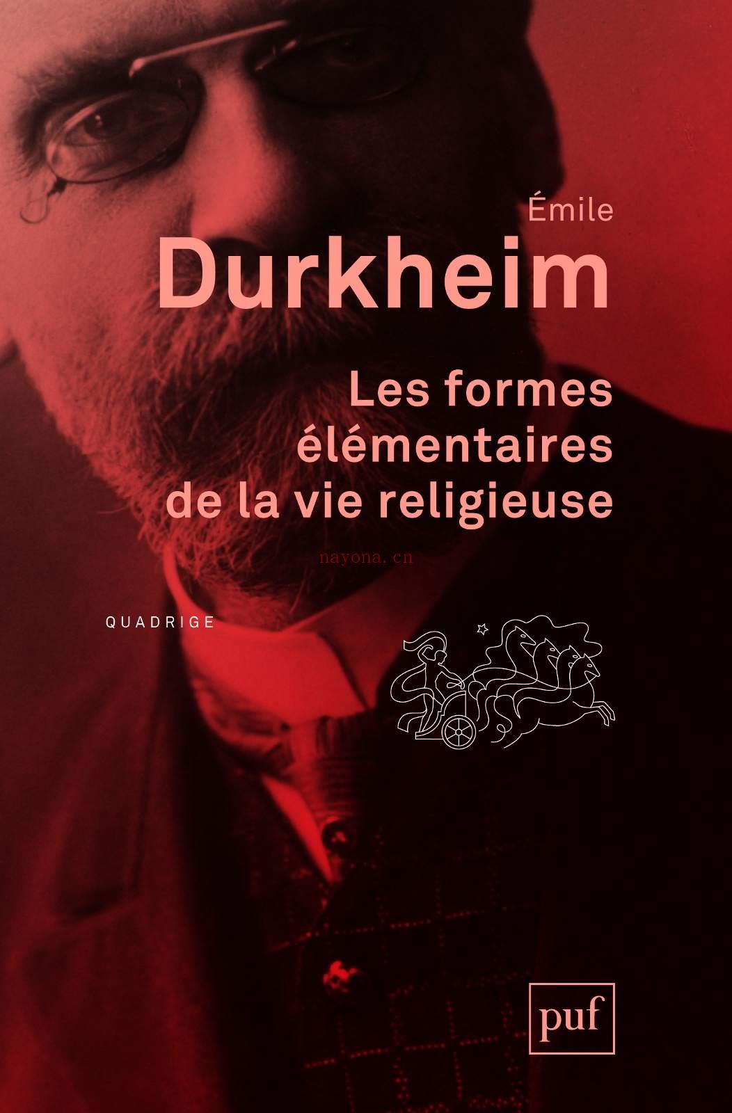 Les formes élementaires de la vie religieuse