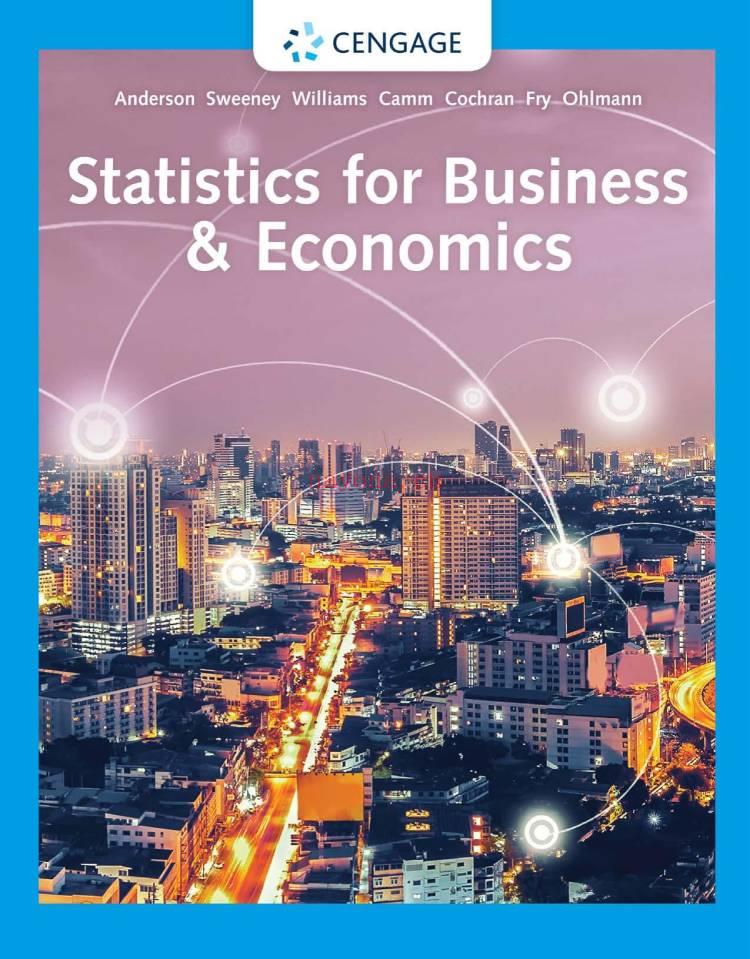 Statistics for Business and Economics