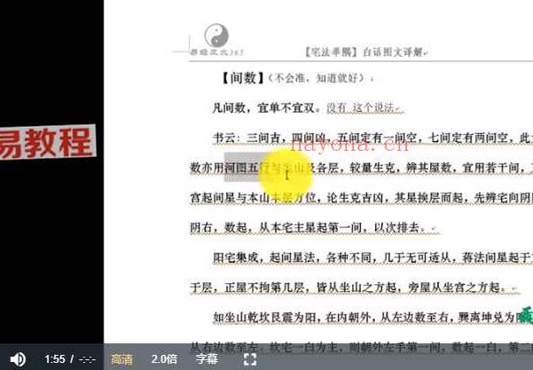 《宅法举隅》 白话图文演示译解视频18集 百度云下载！