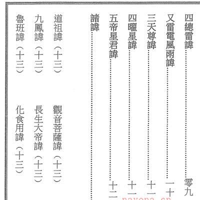 道教讳字汇集全书56页电子版 (道教讳字汇集pdf)