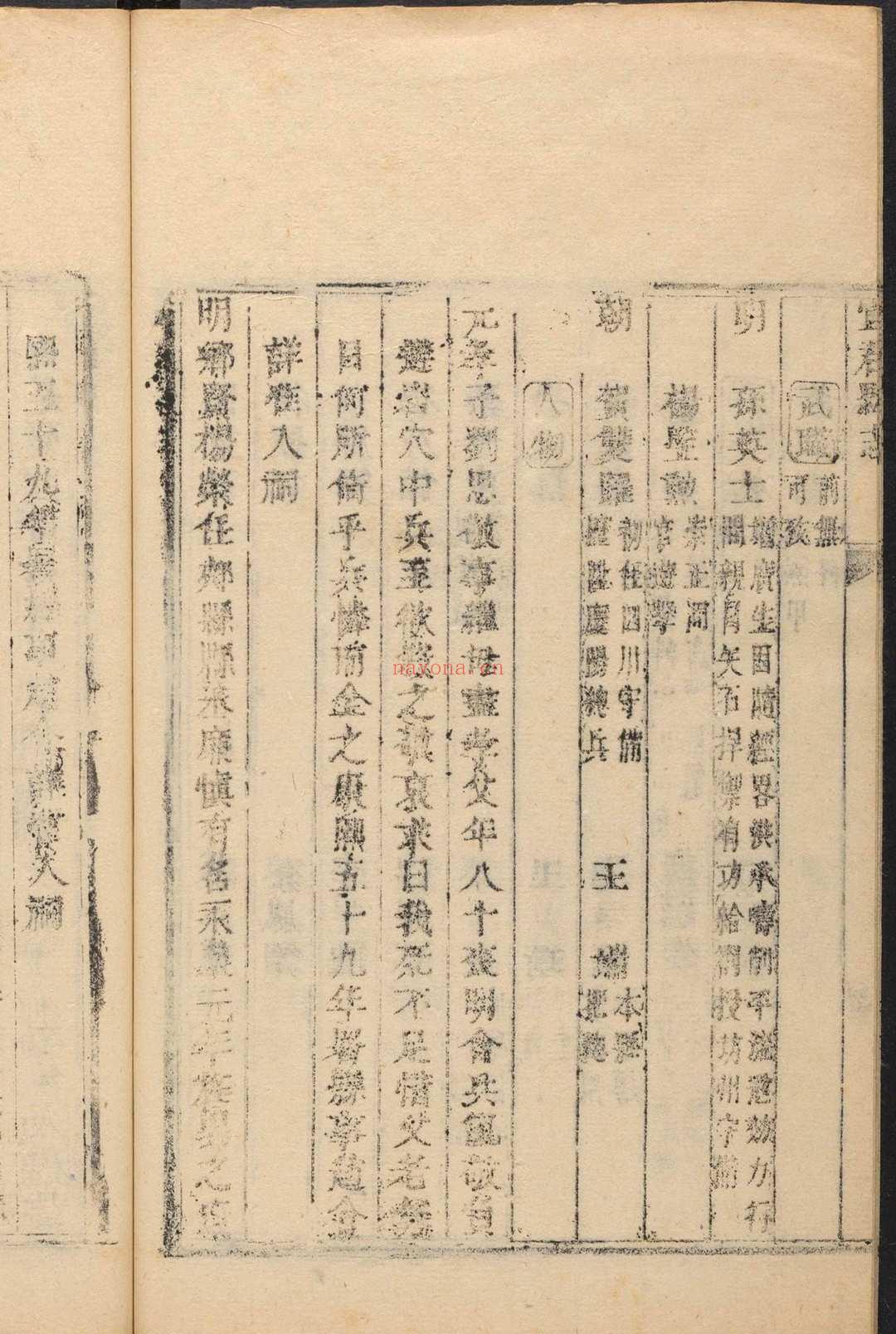 宜君县志 不分卷 查遴纂  沉华修. 清雍正7-9年 [1729-1731] 修