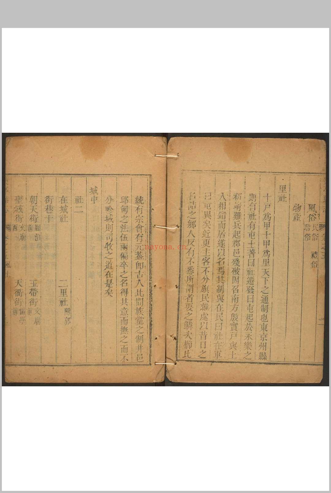 乐亭县志  十四卷, 卷首一卷 陈金骏纂修.清乾隆20年 [1755] 修刊本