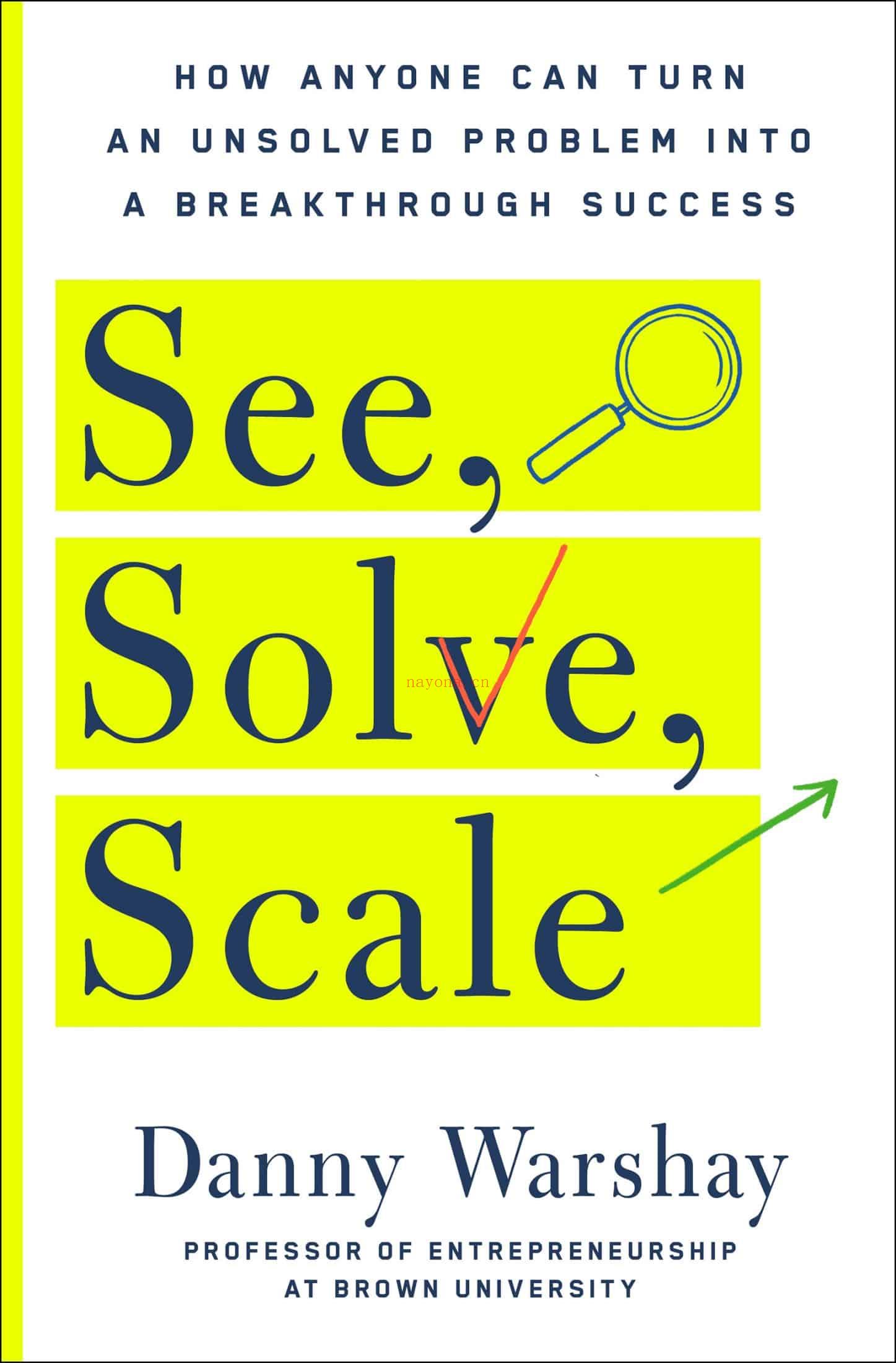 See, Solve, Scale : How Anyone Can Turn an Unsolved Problem into a Breakthrough Success