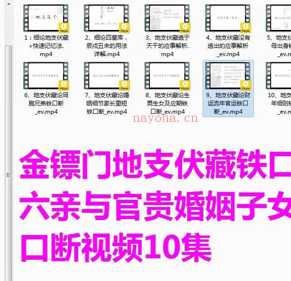 金镖门地支伏藏铁口断六亲