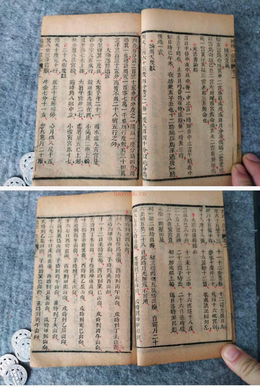 《合选心法地理一盘珠》6卷.清刻本，郴州宜章刘统才汉珍氏辑