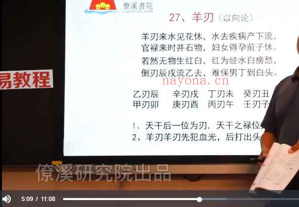 曾治瀚三僚僚溪杨公真传八十一条口诀视频81集 百度云下载！_周易教程网