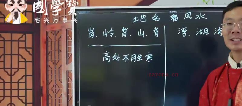 郭旭阳 阳宅风水视频课程 7集高清视频网盘