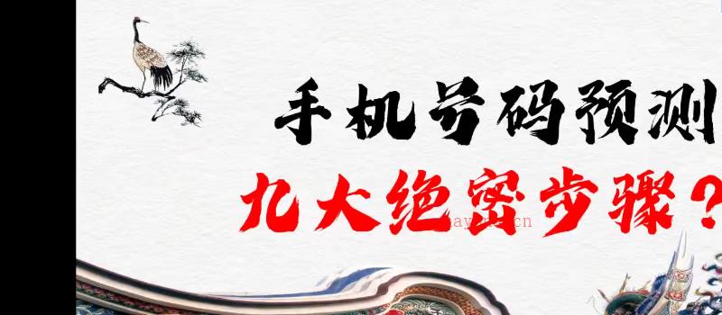 司天喜《数字能量：九阳神功》7集高清视频网盘