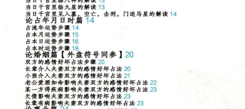 余春庭-飞鱼奇门设局秘中秘 2022壬寅年8月 PDF 178页 百度网盘分享网盘