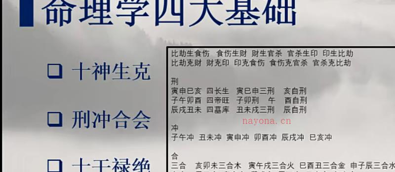 易熵学院第一期弟子班之八字课程 视频48集+课件PDF 百度网盘分享网盘