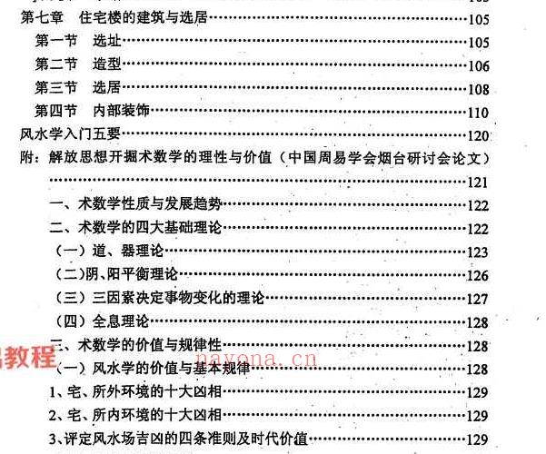 李洪陵《现代建筑风水应用学》pdf 138页