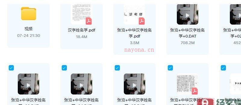 图片[2]_张泊-中华汉字姓名学视频教程（11集视频+PDF讲义）_易经玄学资料网