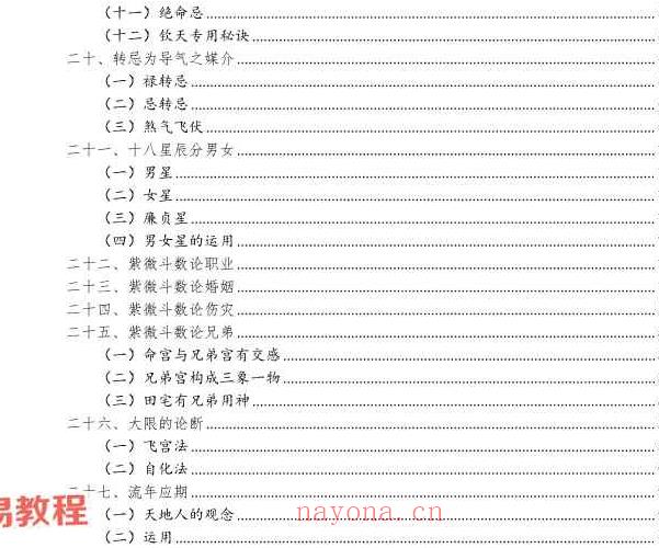 白派飞宫紫微斗数速成体系PDF电子书 99页