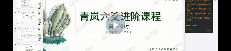 青岚六爻卦全套课（程理论20讲,卦例25讲,实战课20讲）完整版百度云分享-网盘下载