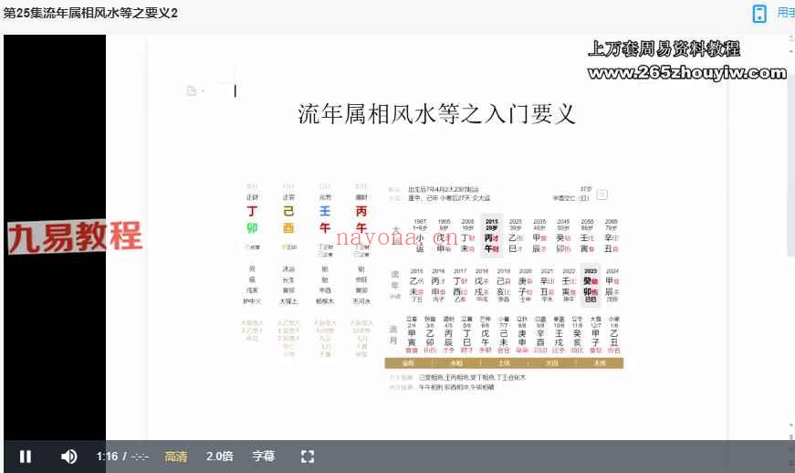 2023郝传明最新八字命理课程视频26集