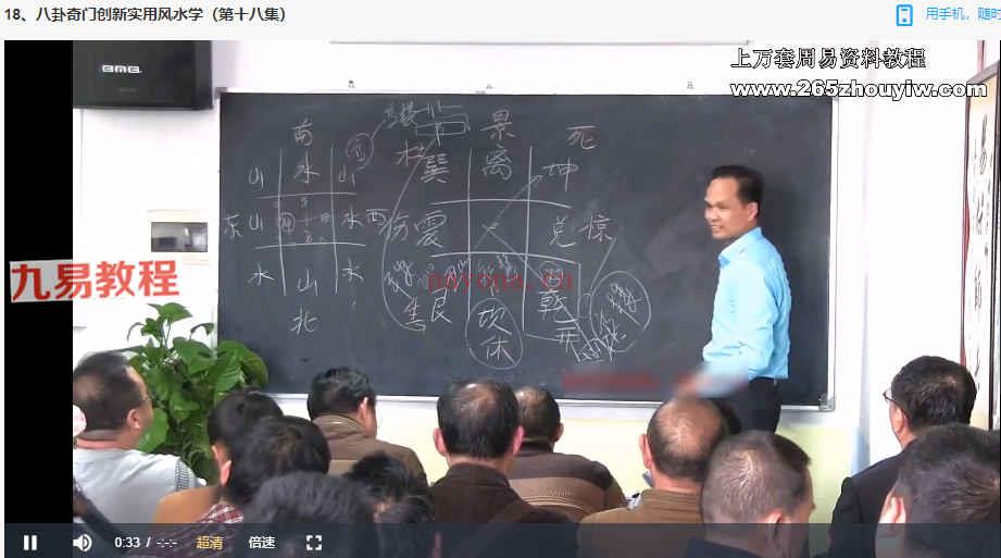 黄镜波-八卦奇门创新实用风水学课程视频48集