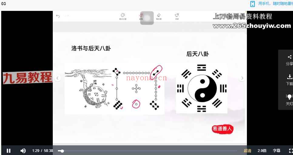 易道善人诸葛老师《奇门遁甲》15集视频