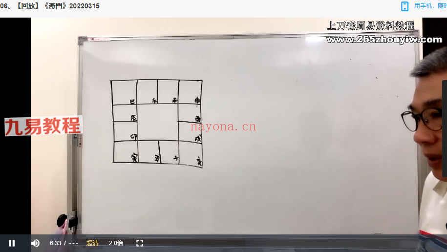 秦瑞生时盘奇门2022年36集视频+时盘奇门pdf