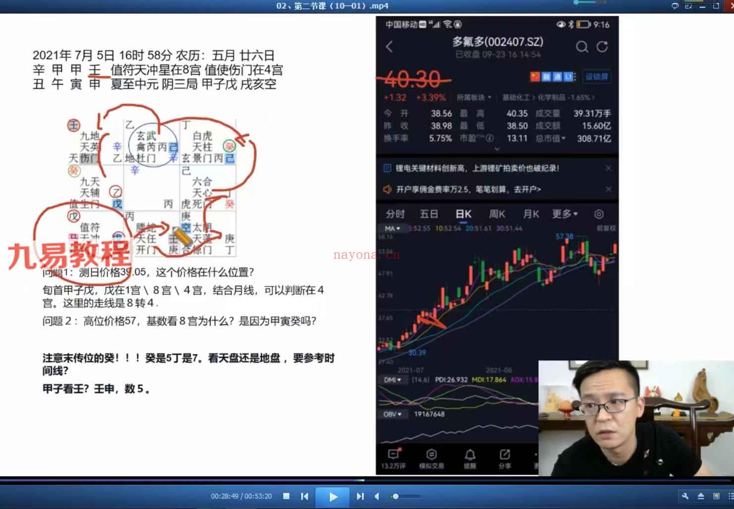 《林毅纳音奇门遁甲》课程30集视频