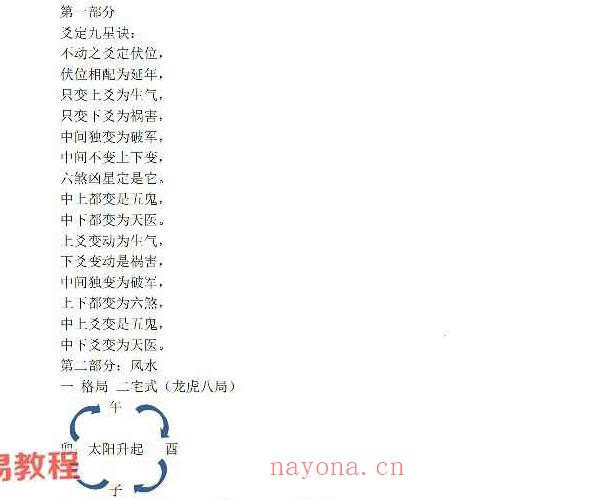 民间老人滴师秘传资料.周易风水18万笔记pdf 55页