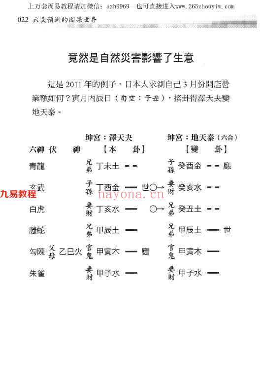 王虎应六爻预测的因果世界PDF电子书 447页